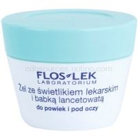 FlosLek Laboratorium Eye Care gél na očné okolie so skorocelom a očiankou  10 g