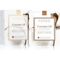 FOREO Farm to Face Coconut Oil hĺbkovo vyživujúca maska 6 x 6 g