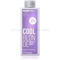 Framesi Morphosis Cool Blonde šampón neutralizujúci žlté tóny pre studené odtiene blond 250 ml