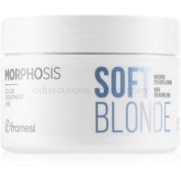 Framesi Morphosis Soft Blonde vyživujúca maska pre všetky typy blond vlasov 200 ml