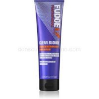 Fudge Care Clean Blonde fialový tónovací šampón pre blond vlasy 250 ml