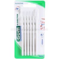 G.U.M Bi Direction medzizubné kefky 6 ks 0,7 mm