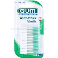 G.U.M Soft-Picks +Fluoride dentálne špáradlá regular 80 ks