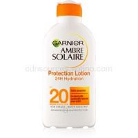 Garnier Ambre Solaire hydratačné mlieko na opaľovanie SPF 20  200 ml