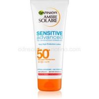Garnier Ambre Solaire Sensitive Advanced mlieko na opaľovanie SPF 50+  200 ml