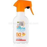 Garnier Ambre Solaire Sensitive Advanced ochranný sprej pre deti SPF 50+ 200 ml