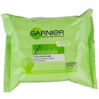 Garnier Essentials odličovacie obrúsky pre normálnu až zmiešanú pleť 25 ks