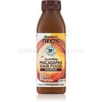 Garnier Fructis Macadamia Hair Food regeneračný šampón pre poškodené vlasy 350 ml