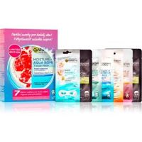 Garnier Skin Naturals Tissue Mask Box sada pleťových masiek
