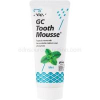 GC Tooth Mousse remineralizačný ochranný krém pre citlivé zuby bez fluóru príchuť Mint 35 ml