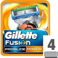 Gillette Fusion Proglide Power náhradné žiletky 4 ks