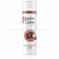 Gillette Satin Care Dry Skin gél na holenie pre ženy Shea Butter 200 ml