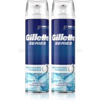 Gillette Series Sensitive Cool pena na holenie pre mužov 2 x 250 ml