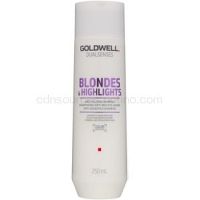 Goldwell Dualsenses Blondes & Highlights šampón pre blond vlasy neutralizujúci žlté tóny 250 ml