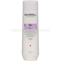 Goldwell Dualsenses Blondes & Highlights šampón pre blond vlasy neutralizujúci žlté tóny 250 ml