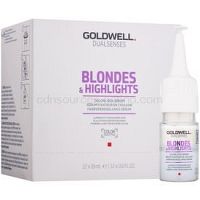 Goldwell Dualsenses Blondes & Highlights sérum pre blond a melírované vlasy 12 x18 ml