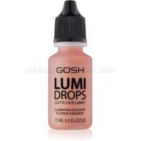 Gosh Lumi tekutý rozjasňovač odtieň 004 Peach 15 ml