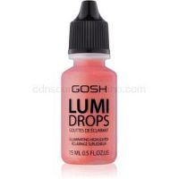 Gosh Lumi tekutý rozjasňovač odtieň 010 Coral Blush 15 ml