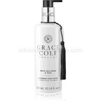 Grace Cole White Nectarine & Pear jemný krém na ruky 300 ml