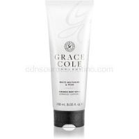 Grace Cole White Nectarine & Pear ošetrujúci telový peeling 238 ml