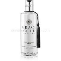 Grace Cole White Nectarine & Pear sprchový a kúpeľový gél 300 ml