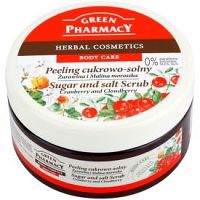 Green Pharmacy Body Care Cranberry & Cloudberry cukrovo-soľný peeling 300 ml