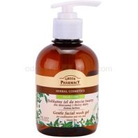 Green Pharmacy Face Care Green Tea jemný čistiaci gél pre mastnú a zmiešanú pleť 270 ml