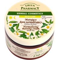 Green Pharmacy Face Care Green Tea zmatňujúci krém pre mastnú a zmiešanú pleť 150 ml