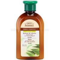 Green Pharmacy Hair Care Aloe balzam pre farbené a inak ošetrené vlasy 300 ml