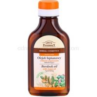 Green Pharmacy Hair Care Argan Oil lopuchový olej na vlasy s regeneračným účinkom 100 ml