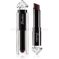 Guerlain La Petite Robe Noire parfémovaný ošetrujúci rúž odtieň 074 Plum Passion 2,8 g