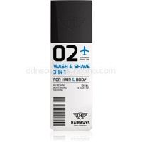 Hairways Travel Essentials 3 v 1 šampón, kondicionér a sprchový gél 100 ml