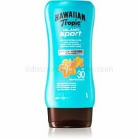 Hawaiian Tropic Island Sport mlieko na opaľovanie SPF 30 180 ml