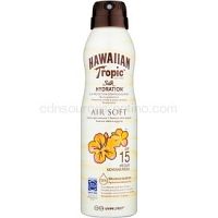 Hawaiian Tropic Silk Hydration Air Soft sprej na opaľovanie SPF 15 177 ml