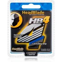 HeadBlade HB4 náhradné žiletky 4 ks 4 ks