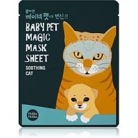 Holika Holika Magic Baby Pet osviežujúca a upokojujúca maska na tvár 22 ml