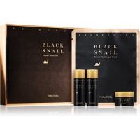 Holika Holika Prime Youth Black Snail darčeková sada (cestovné balenie) pre ženy 4 ks