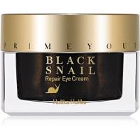 Holika Holika Prime Youth Black Snail obnovujúci nočný krém s extraktom zo slimáka 30 ml