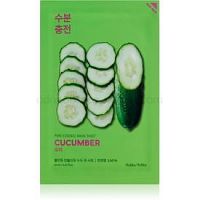 Holika Holika Pure Essence Mask Sheet Cucumber plátenná maska s upokojujúcim účinkom pre citlivú pleť so sklonom k začervenaniu 20 ml