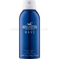 Hollister Wave telový sprej pre mužov 143 ml  