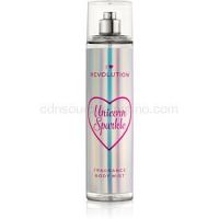I Heart Revolution Body Mist osviežujúci telový sprej pre ženy s vôňou Unicorn Sparkle 236 ml