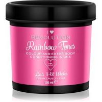 I Heart Revolution Rainbow Tones vymývajúca sa farba na vlasy   odtieň Pink Cloud 120 ml