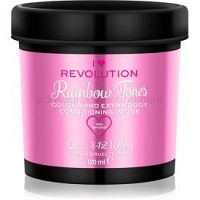 I Heart Revolution Rainbow Tones vymývajúca sa farba na vlasy   odtieň Pink Universe 120 ml