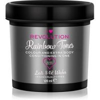 I Heart Revolution Rainbow Tones vymývajúca sa farba na vlasy   odtieň Silver Galaxy 120 ml