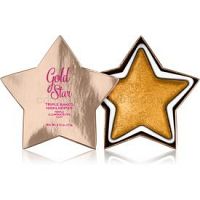 I Heart Revolution Star of the Show zapečený rozjasňovač odtieň Gold Star 3,5 g