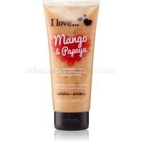 I love... Mango & Papaya sprchový peeling 200 ml