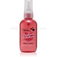 I love... Raspberry & Blackberry osviežujúci telový sprej 100 ml