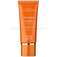 Institut Esthederm Bronz Repair spevňujúci protivráskový krém na tvár s vysokou UV ochranou  50 ml