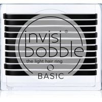 invisibobble Basic tenké gumičky do vlasov True Black 10 ks