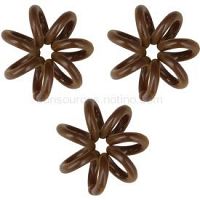 InvisiBobble Nano gumička do vlasov 3 ks Pretzel Brown